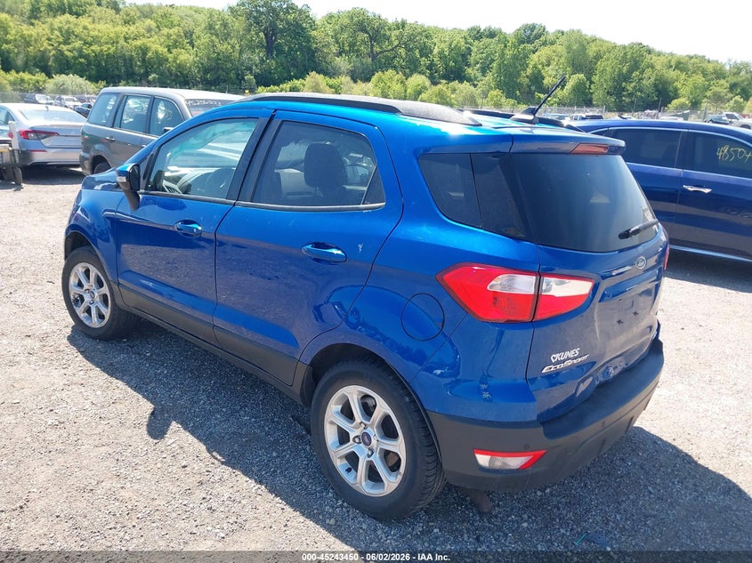 2021 Ford Ecosport VIN MAJ6S3GL2MC425106 IAAI salvage auction — RIGHT SIDE, Salvage (Illinois), sold $400 on 2026-07-29 (photo 3)