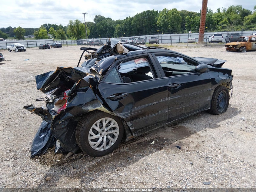 2017 Toyota Corolla VIN 5YFBURHE1HP728462 IAAI salvage auction — BIOHAZARD/CHEMICAL, Certificate Of Destruction (Louisiana), sold $775 on 2026-07-20 (photo 4)