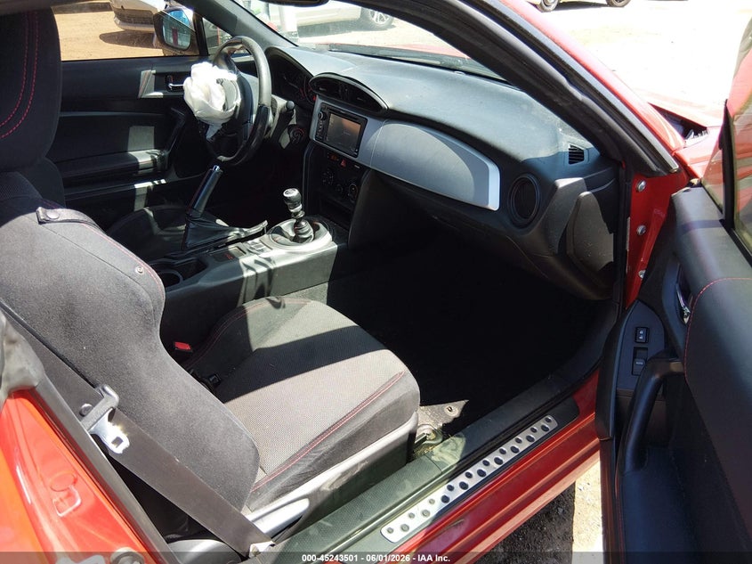 2014 Subaru Brz VIN JF1ZCAB15E9602217 IAAI salvage auction — RIGHT FRONT, Salvage Title, sold $1,550 on 2026-07-22 (photo 5)