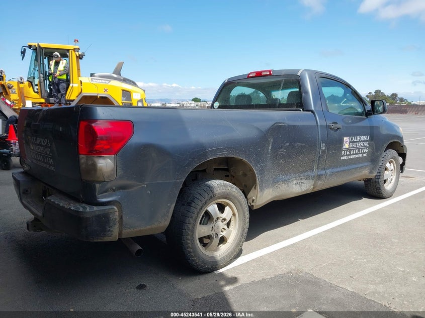 2007 Toyota Tundra VIN 5TFLU52107X003776 IAAI salvage auction — REAR END, Clear - Dealer Only (California), sold $1,550 on 2026-07-14 (photo 6)