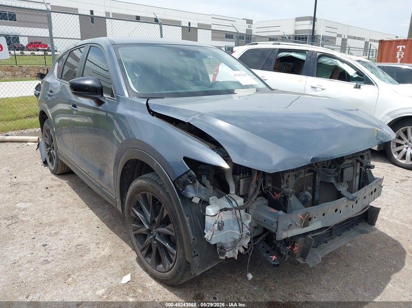 2022 Mazda Cx-5 VIN JM3KFBCM7N1582091 IAAI salvage auction — FRONT END, Original (Texas), sold $7,450 on 2026-07-21 (photo 1)