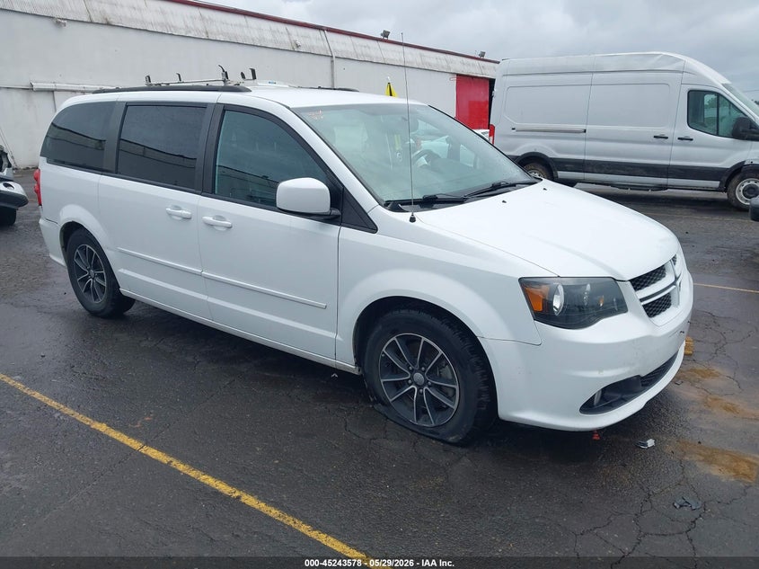 2017 Dodge Caravan VIN 2C4RDGEG9HR737189 IAAI salvage auction — LEFT REAR, Salvage (Oregon), sold $1,300 on 2026-07-09 (photo 1)