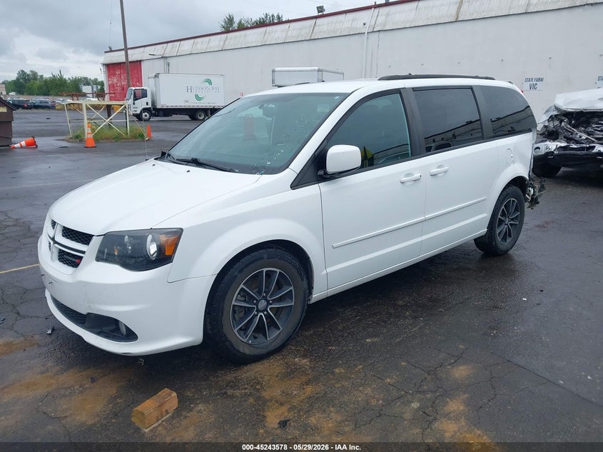 2017 Dodge Caravan VIN 2C4RDGEG9HR737189 IAAI salvage auction — LEFT REAR, Salvage (Oregon), sold $1,300 on 2026-07-09 (photo 2)