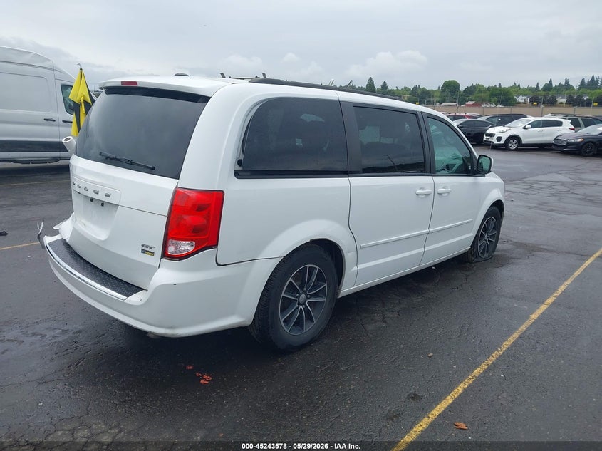 2017 Dodge Caravan VIN 2C4RDGEG9HR737189 IAAI salvage auction — LEFT REAR, Salvage (Oregon), sold $1,300 on 2026-07-09 (photo 4)