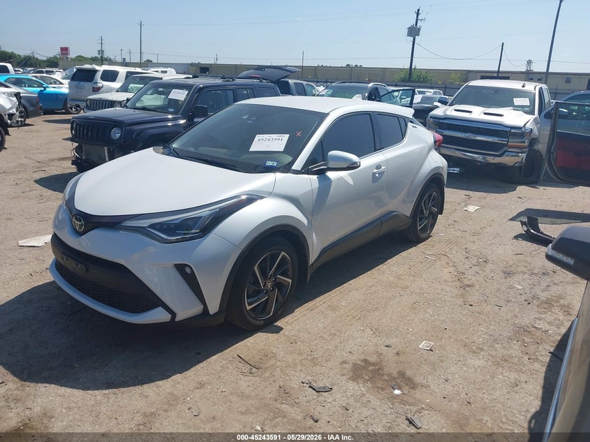 2022 Toyota C-hr VIN NMTKHMBX9NR145513 IAAI salvage auction — RIGHT SIDE, Original (Texas), sold $25 on 2026-07-29 (photo 2)