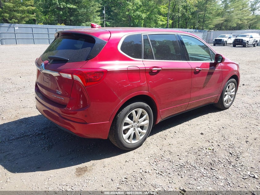 2020 Buick Envision VIN LRBFXBSA3LD015059 IAAI salvage auction — FRONT END, Salvage Title, sold $3,600 on 2026-07-15 (photo 4)