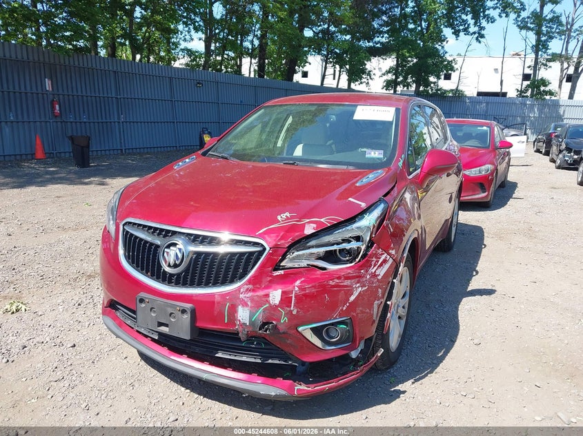 2020 Buick Envision VIN LRBFXBSA3LD015059 IAAI salvage auction — FRONT END, Salvage Title, sold $3,600 on 2026-07-15 (photo 6)