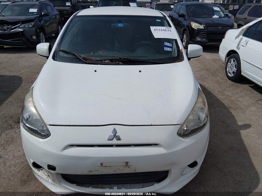 2015 Mitsubishi Mirage VIN ML32A3HJXFH001111 IAAI salvage auction — NORMAL WEAR, Original (Texas), sold $350 on 2026-07-07 (photo 6)