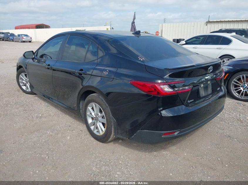 2025 Toyota Camry VIN 4T1DAACK4SU577672 IAAI salvage auction — FRONT & REAR, Salvage Title, sold $10,600 on 2026-07-27 (photo 3)
