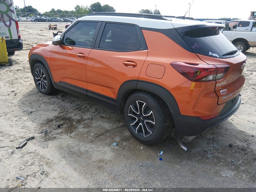 2023 Chevrolet Trailblazer VIN KL79MVSL0PB091427 IAAI salvage auction — RIGHT SIDE, Salvage Title, sold $3,325 on 2026-07-09 (photo 3)
