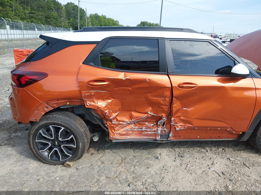 2023 Chevrolet Trailblazer VIN KL79MVSL0PB091427 IAAI salvage auction — RIGHT SIDE, Salvage Title, sold $3,325 on 2026-07-09 (photo 6)