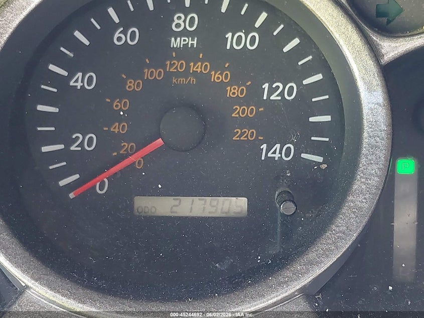 2002 Toyota Highlander VIN JTEHF21A420047535 IAAI salvage auction — REPOSSESSION, Clear (Virginia), sold $375 on 2026-07-16 (photo 7)