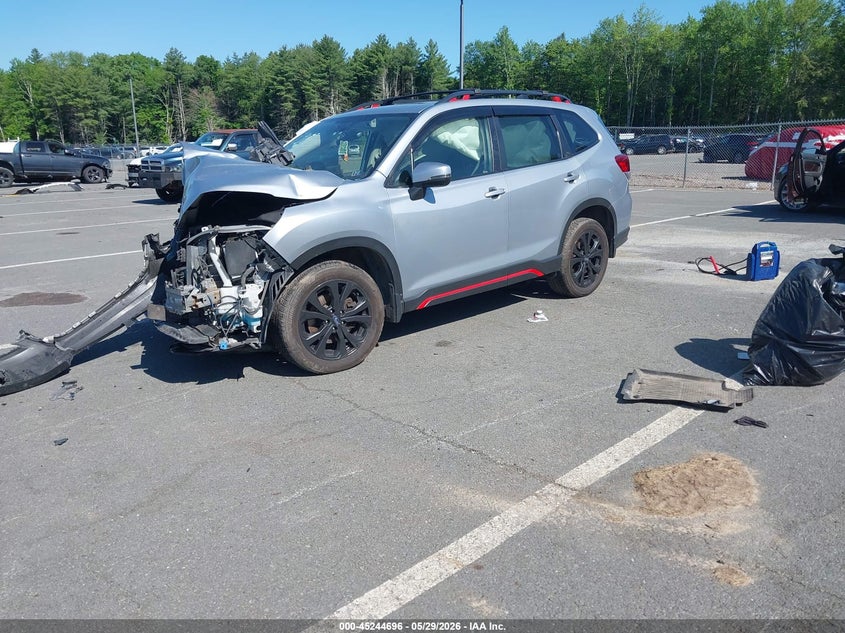 2020 Subaru Forester VIN JF2SKAMCXLH463512 IAAI salvage auction — FRONT END, Mv-907A (New York), sold $600 on 2026-07-30 (photo 2)