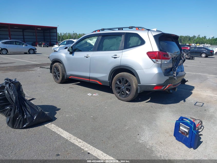 2020 Subaru Forester VIN JF2SKAMCXLH463512 IAAI salvage auction — FRONT END, Mv-907A (New York), sold $600 on 2026-07-30 (photo 3)