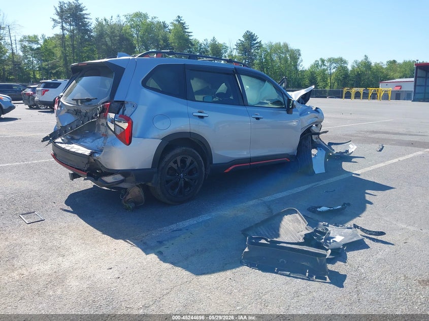 2020 Subaru Forester VIN JF2SKAMCXLH463512 IAAI salvage auction — FRONT END, Mv-907A (New York), sold $600 on 2026-07-30 (photo 4)