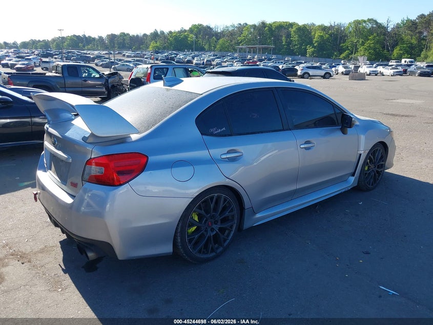 2019 Subaru Wrx sti VIN JF1VA2R66K9826815 IAAI salvage auction — FRONT END, Salvage Title, sold $8,150 on 2026-08-25 (photo 4)