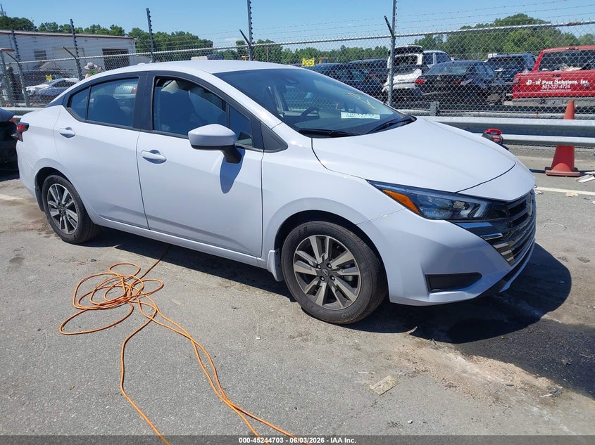 2025 Nissan Versa VIN 3N1CN8EV0SL874472 IAAI salvage auction — SIDE, Salvage Title, sold $3,500 on 2026-07-26 (photo 1)