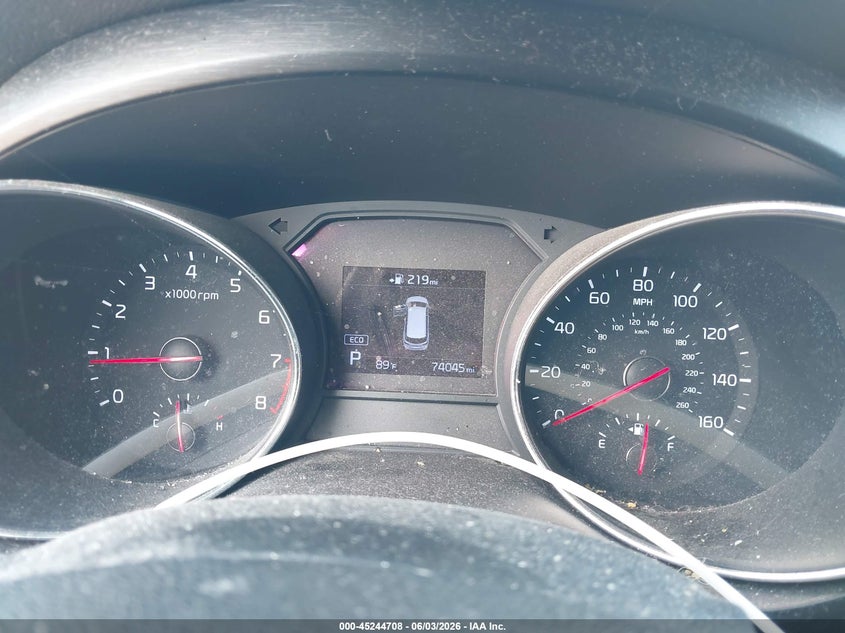 2019 Kia SEDONA VIN KNDMB5C18K6525174 IAAI salvage auction — FRONT END, Salvage Title, sold $3,100 on 2026-07-08 (photo 7)