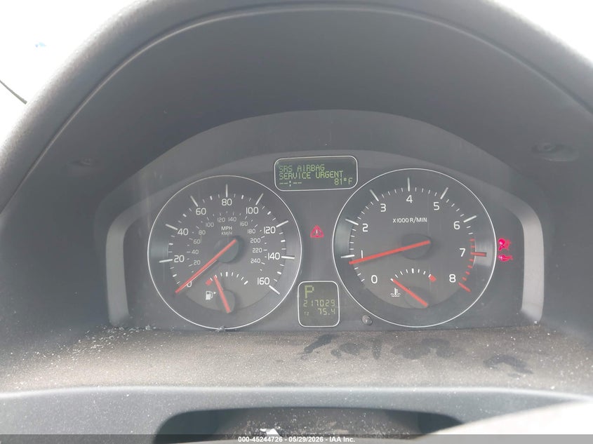 2008 Volvo C70 VIN YV1MC67208J052957 IAAI salvage auction — UNKNOWN, Salvage (Texas), sold $400 on 2026-07-14 (photo 7)