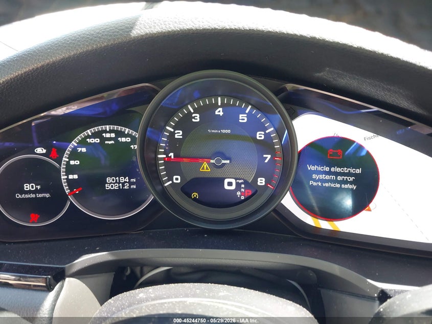 2020 Porsche Cayenne VIN WP1AA2AYXLDA00035 IAAI salvage auction — SIDE, Salvage Title, sold $16,200 on 2026-09-08 (photo 7)
