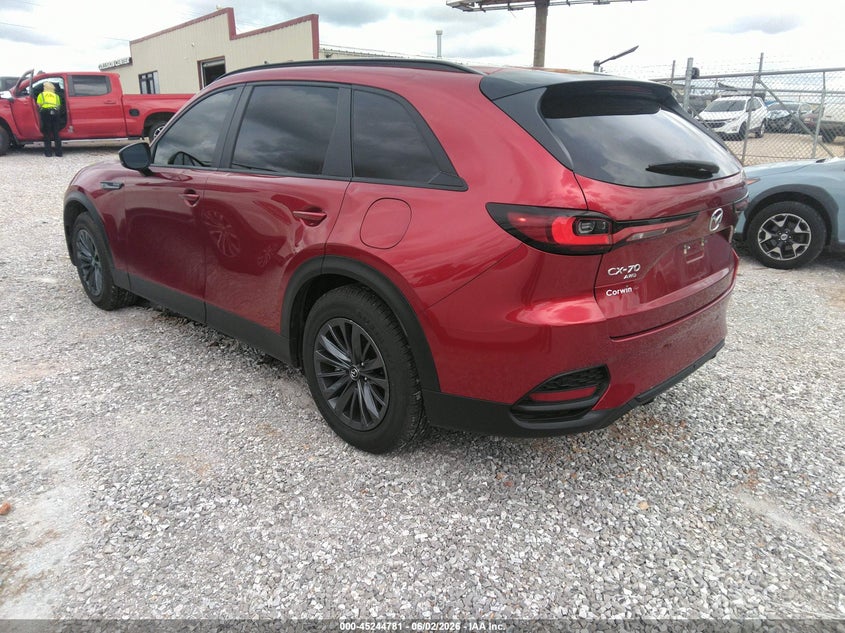 2025 Mazda Cx-70 VIN JM3KJBHD3S1117181 IAAI salvage auction — HAIL, Salvage Title, sold $15,750 on 2026-07-06 (photo 3)