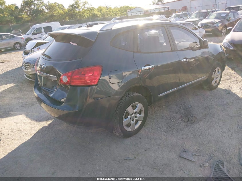 2015 Nissan Rogue VIN JN8AS5MT9FW655560 IAAI salvage auction — FRONT & REAR, Salvage (Kentucky), sold $300 on 2026-07-29 (photo 4)