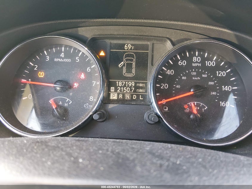 2015 Nissan Rogue VIN JN8AS5MT9FW655560 IAAI salvage auction — FRONT & REAR, Salvage (Kentucky), sold $300 on 2026-07-29 (photo 7)