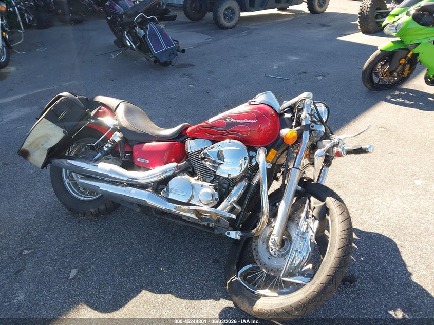 2007 Honda Vt VIN JH2RC53467M001285 IAAI salvage auction — FRONT END, Salvage (South Carolina), sold $25 on 2026-07-28 (photo 1)