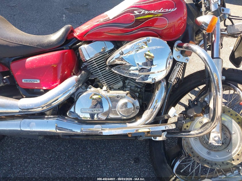 2007 Honda Vt VIN JH2RC53467M001285 IAAI salvage auction — FRONT END, Salvage (South Carolina), sold $25 on 2026-07-28 (photo 8)