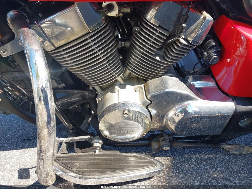 2007 Honda Vt VIN JH2RC53467M001285 IAAI salvage auction — FRONT END, Salvage (South Carolina), sold $25 on 2026-07-28 (photo 9)