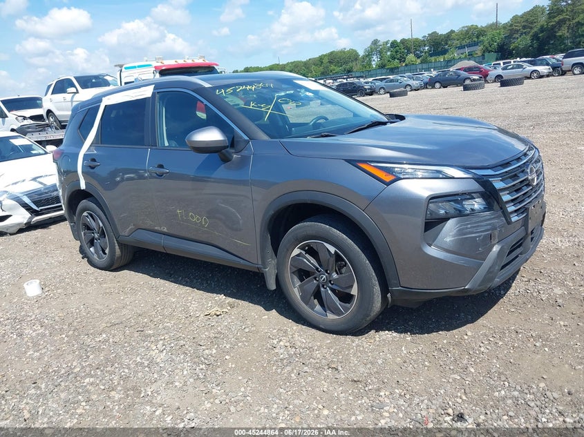 2024 Nissan Rogue VIN JN8BT3BB5RW438477 IAAI salvage auction — WATER/FLOOD, Mv-907A (New York), sold $8,800 on 2026-07-14 (photo 1)