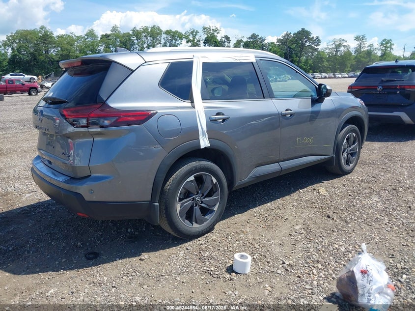 2024 Nissan Rogue VIN JN8BT3BB5RW438477 IAAI salvage auction — WATER/FLOOD, Mv-907A (New York), sold $8,800 on 2026-07-14 (photo 4)