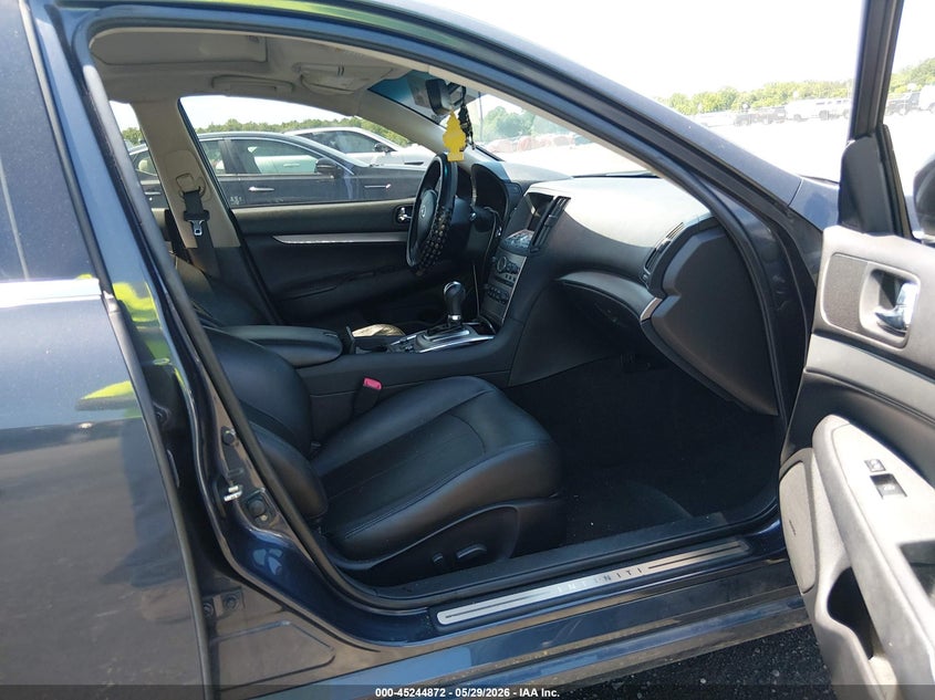 2010 Infiniti G37 VIN JN1CV6AR9AM252972 IAAI salvage auction — LEFT SIDE, Salvage - Greater Than 75% (Maryland), sold $925 on 2026-07-06 (photo 5)