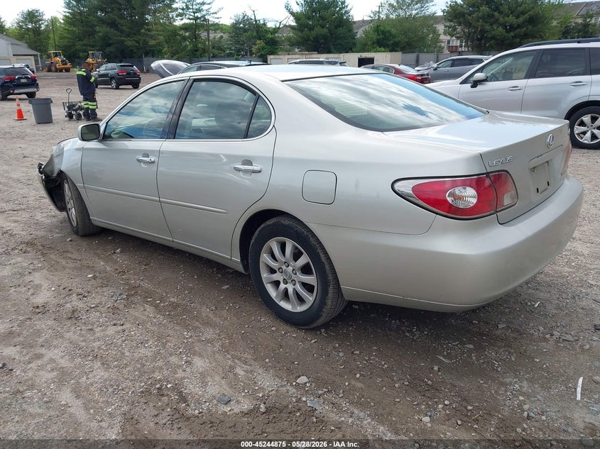 2004 Lexus Es 330 VIN JTHBA30G445025558 IAAI salvage auction — LEFT FRONT, Salvage (New Jersey), sold $575 on 2026-07-14 (photo 3)