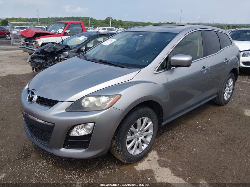 2012 Mazda Cx-7 VIN JM3ER2BM7C0419580 IAAI salvage auction — THEFT, Clear (Oklahoma), sold $625 on 2026-07-21 (photo 2)