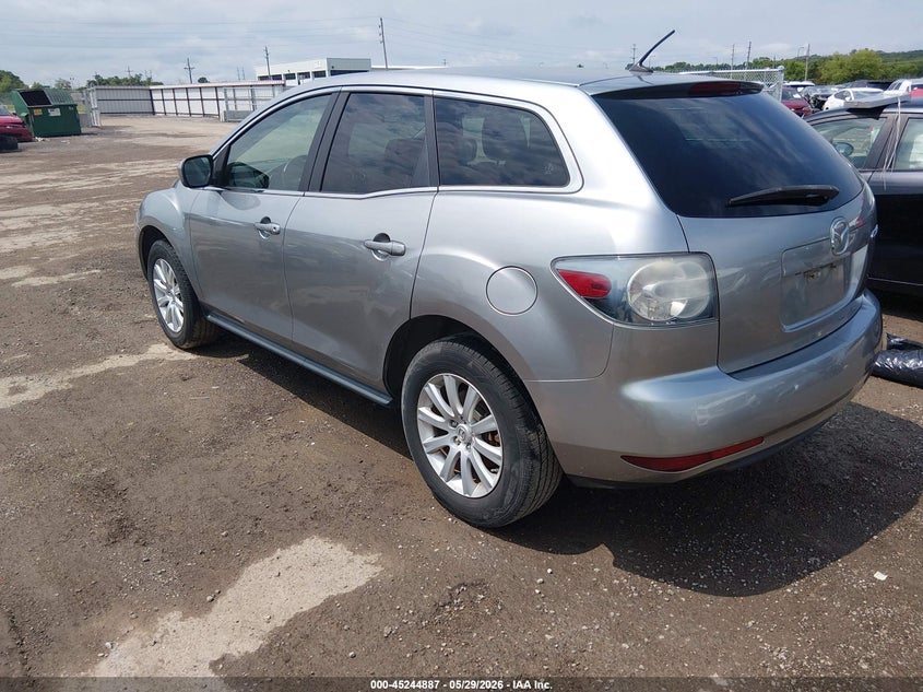 2012 Mazda Cx-7 VIN JM3ER2BM7C0419580 IAAI salvage auction — THEFT, Clear (Oklahoma), sold $625 on 2026-07-21 (photo 3)