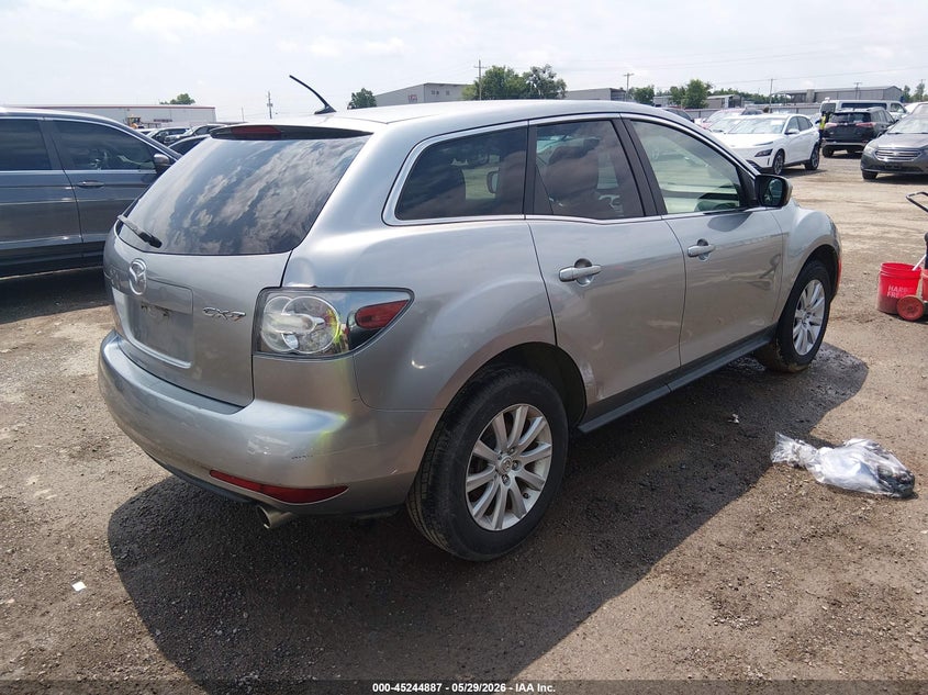 2012 Mazda Cx-7 VIN JM3ER2BM7C0419580 IAAI salvage auction — THEFT, Clear (Oklahoma), sold $625 on 2026-07-21 (photo 4)