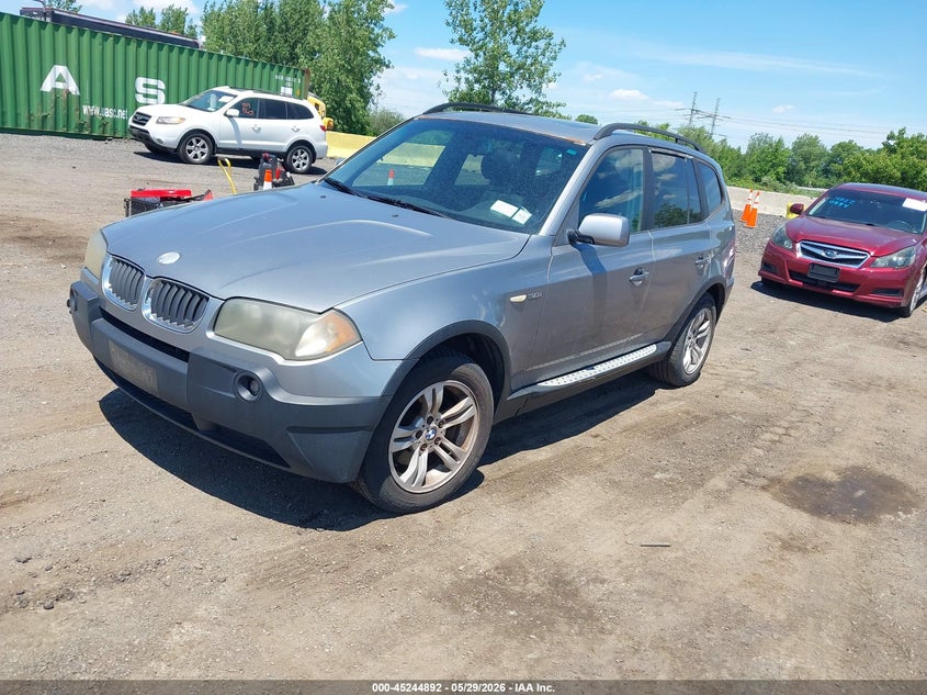 2005 BMW X3 VIN WBXPA93455WD06930 IAAI salvage auction — NORMAL WEAR, Clear (New York), sold $425 on 2026-08-04 (photo 2)