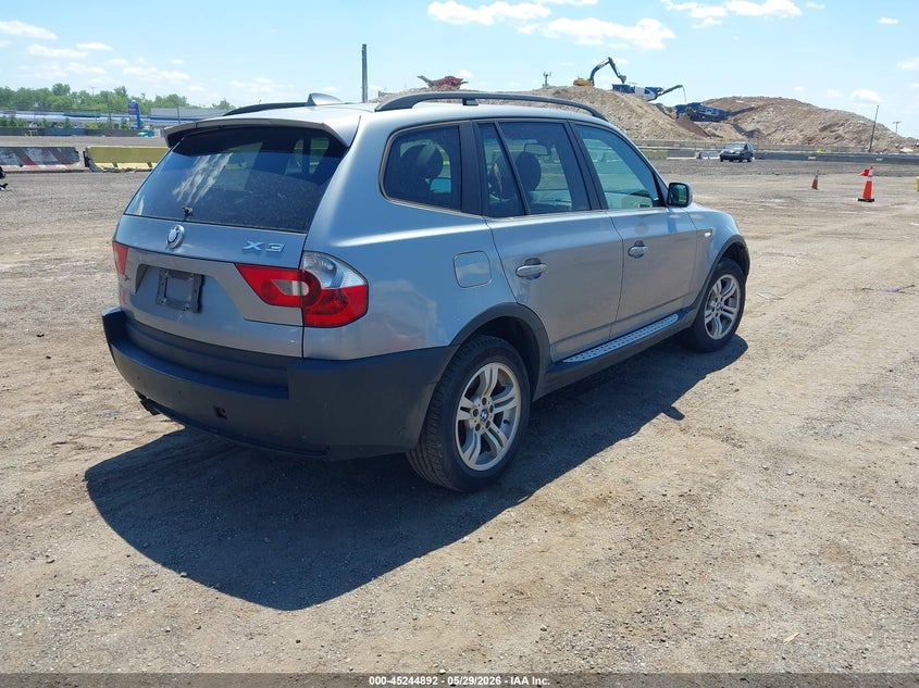 2005 BMW X3 VIN WBXPA93455WD06930 IAAI salvage auction — NORMAL WEAR, Clear (New York), sold $425 on 2026-08-04 (photo 4)