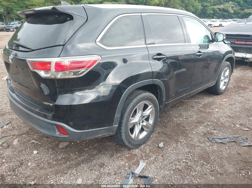 2015 Toyota Highlander VIN 5TDYKRFH5FS083414 IAAI salvage auction — FRONT END, Salvage (Alabama), sold $3,500 on 2026-07-29 (photo 4)