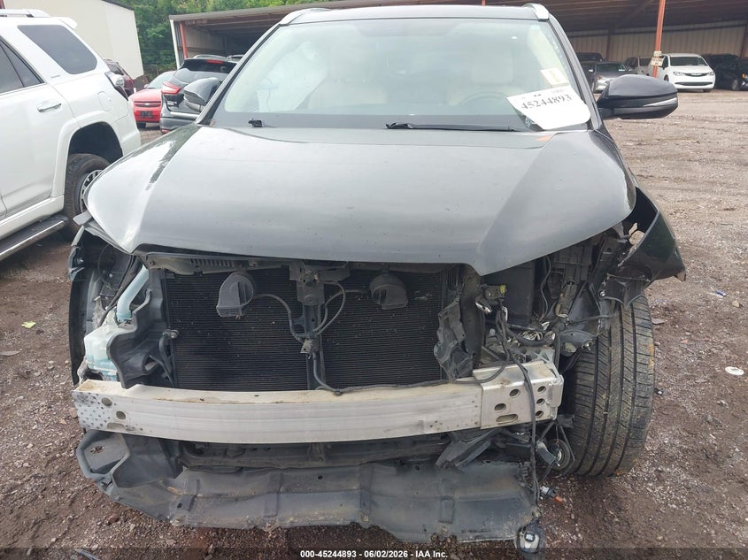 2015 Toyota Highlander VIN 5TDYKRFH5FS083414 IAAI salvage auction — FRONT END, Salvage (Alabama), sold $3,500 on 2026-07-29 (photo 6)