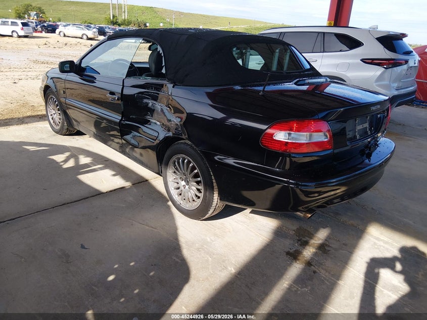 2004 Volvo C70 VIN YV1NC63DX4J060456 IAAI salvage auction — LEFT SIDE, Rebuildable (Florida), sold $375 on 2026-07-07 (photo 3)