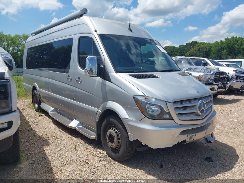 2015 Mercedes-benz Sprinter VIN WD3PF4CC3FP108973 IAAI salvage auction — FRONT END, Salvage (Louisiana), sold $50 on 2026-07-29 (photo 1)