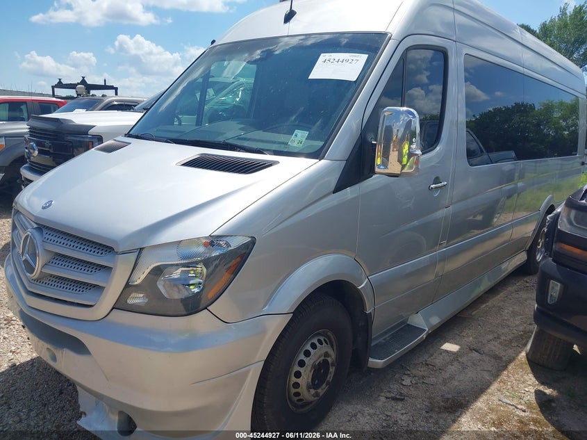 2015 Mercedes-benz Sprinter VIN WD3PF4CC3FP108973 IAAI salvage auction — FRONT END, Salvage (Louisiana), sold $50 on 2026-07-29 (photo 2)