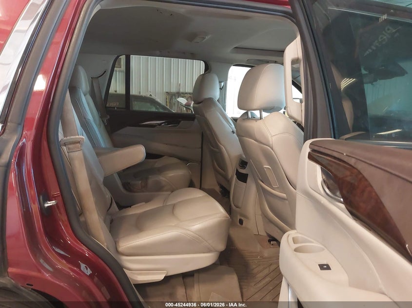 2017 Cadillac Escalade VIN 1GYS4BKJ4HR380802 IAAI salvage auction — FRONT END, Salvage Title, sold $4,350 on 2026-07-08 (photo 8)