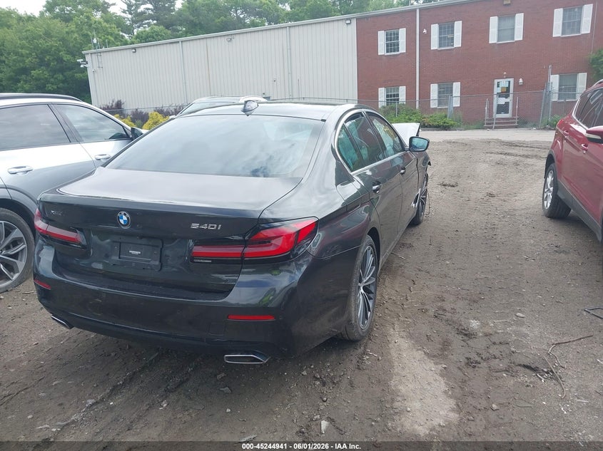 2023 BMW 5er VIN WBA73BJ04PCN29098 IAAI salvage auction — FRONT END, Salvage (Massachusetts), sold $10,600 on 2026-07-21 (photo 4)