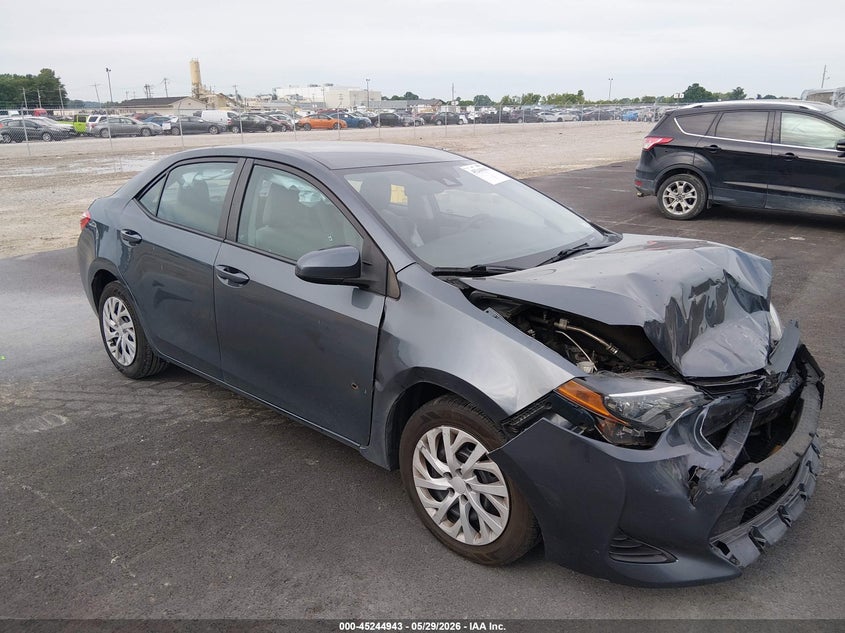 2018 Toyota Corolla VIN 5YFBURHE2JP750153 IAAI salvage auction — FRONT END, Salvage Title, sold $1,900 on 2026-07-28 (photo 1)
