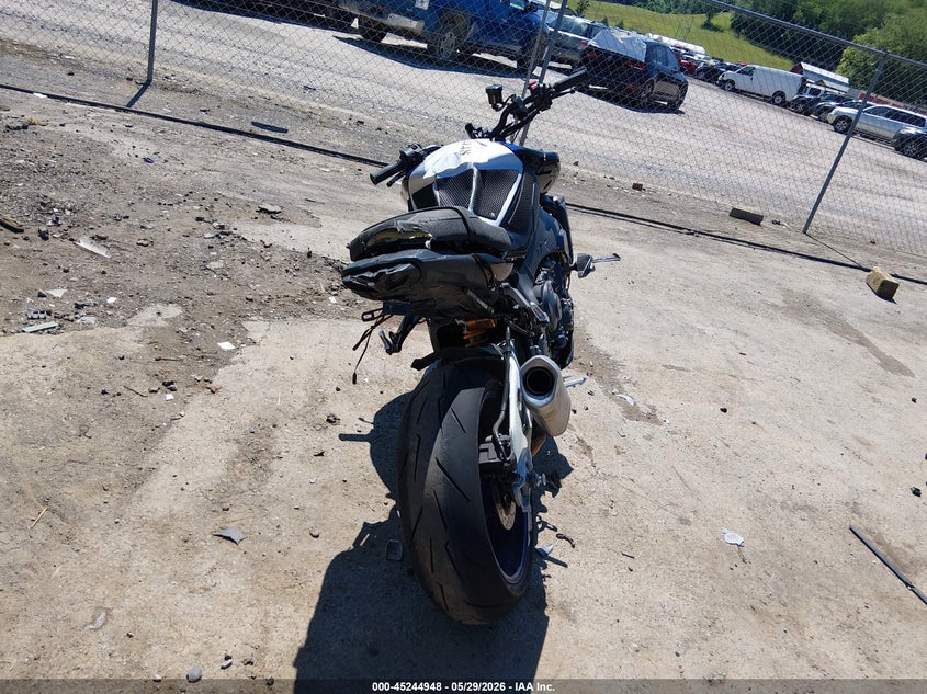 2025 Yamaha Mt VIN JYARN81E5SA000795 IAAI salvage auction — FRONT END, Salvage Title, sold $5,150 on 2026-07-28 (photo 6)