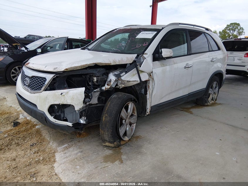 2012 Kia Sorento VIN 5XYKU3A66CG219772 IAAI salvage auction — FRONT END, Clear (Florida), sold $550 on 2026-07-28 (photo 2)