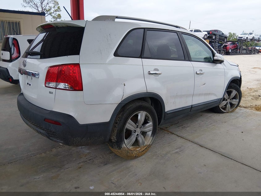 2012 Kia Sorento VIN 5XYKU3A66CG219772 IAAI salvage auction — FRONT END, Clear (Florida), sold $550 on 2026-07-28 (photo 4)